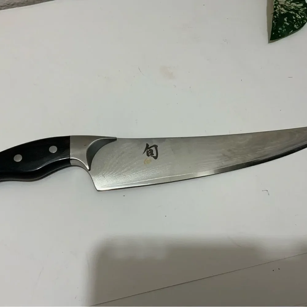 RARE KAI Shun Ken Onion 9” Slicing Knife DM0504 DM-0504
